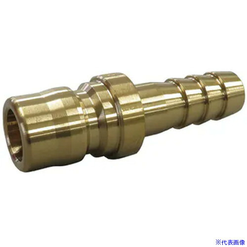 ■NKCカップリング TS型カップリングプラグ(BSBM) 3/4ホースニップル TS6PHB(5357820)×5[送料別途お見積り][法人限定][掲外取寄]