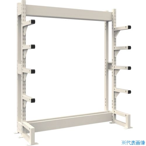 ■TRUSCO ボルトレス長尺保管棚M3 単式基本900X300XH2400 5段 VRM38335(5383911)[送料別途お見積り][法人限定][直送]
