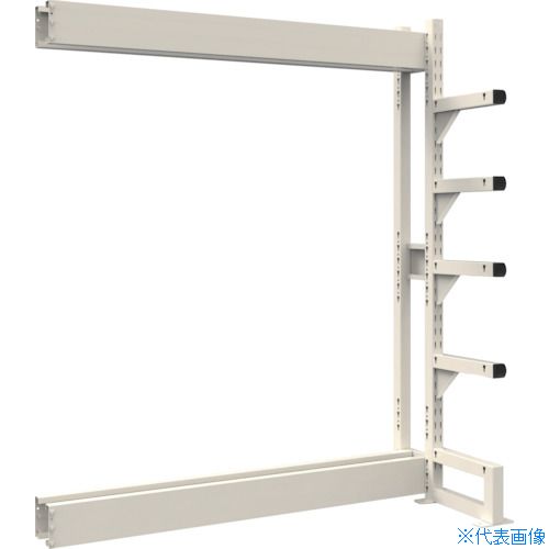 ■TRUSCO ボルトレス長尺保管棚M3 単式連結1500X300XH1800 5段 VRM36535B(5388203)[送料別途お見積り][法人限定][直送]