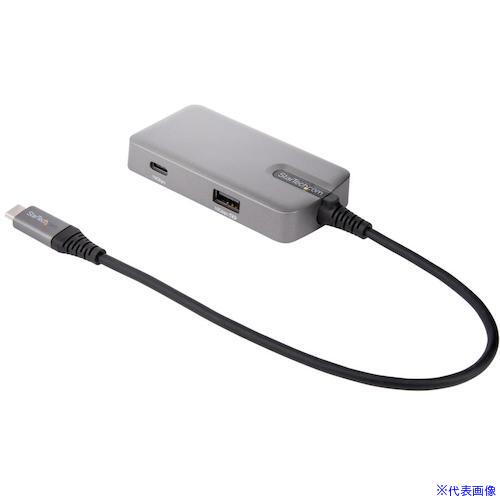 ■StarTech ドッキングステーション/USB－C/4K HDMI/100W PD/USBハブ/多機能 USBマルチハブ DKT31CHPD3(5391243)[法人限定][外直送元]