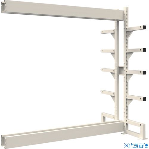 ■TRUSCO ボルトレス長尺保管棚M3 複式連結1200X450XH2100 5段 VRM37455BW(5393369)[送料別途お見積り][法人限定][直送]｜セミプロＤＩＹ店ファースト