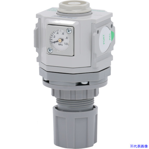 ■アネスト岩田 減圧弁 Rc3/4 空気流量10000L/min AR206BG(5476877)[法人限定][外直送元]