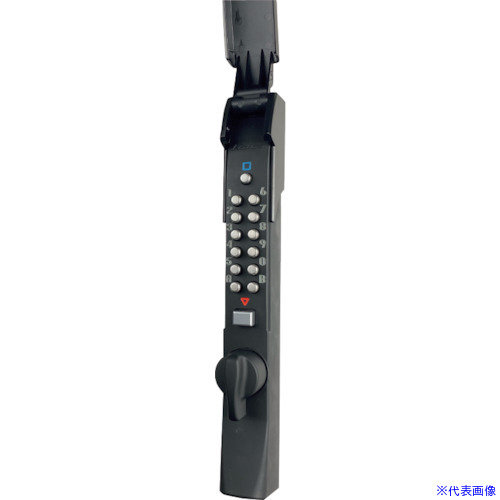 ■長沢 面付引戸自動施錠 鍵付 キーレックス BL K328CMBL(5495078)[送料別途お見積り][法人限定][掲外取寄]