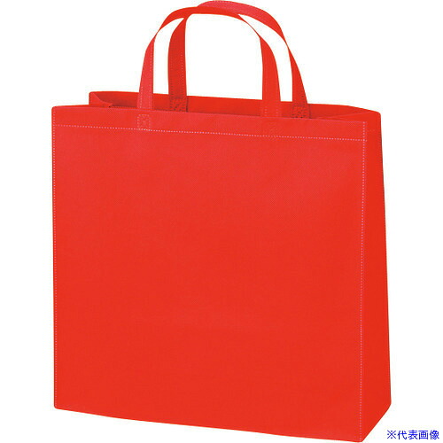 ■a－1 ベーシックトート75 小 赤 LC0450AL20(5554720)×10[送料別途お見積り][法人限定][掲外取寄]