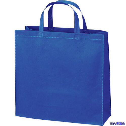 ■a－1 ベーシックトート75 小 ブルー LC0450AS20(5556275)×10[送料別途お見積り][法人限定][掲外取寄]