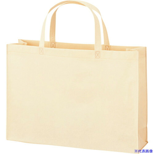 ■a－1 ベーシックトート100 A4横 ベージュ LC0180AE20(5557805)×10[送料別途お見積り][法人限定][掲外取寄]