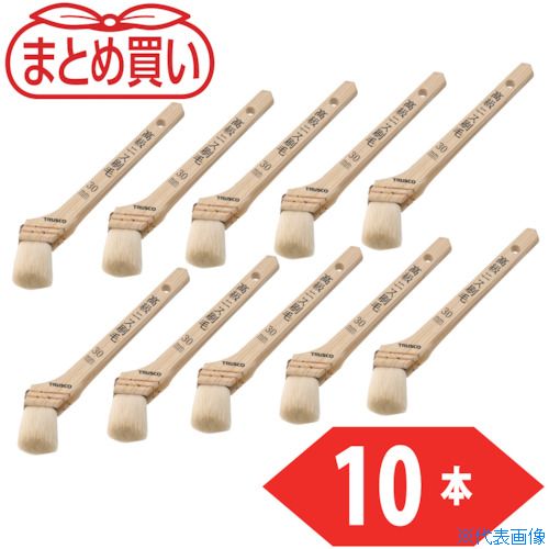 ■TRUSCO まとめ買い高級ニス刷毛 10号 30mm幅 10本入り TPB42110P(5559392)
