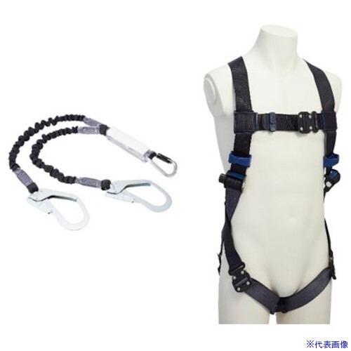 ■3M 【限定セット品】 DBI－サラ エグゾフィットライト 回転式ベルトフルハーネス・伸縮式ツインランヤードセット 1114081KIT4(5559803)
