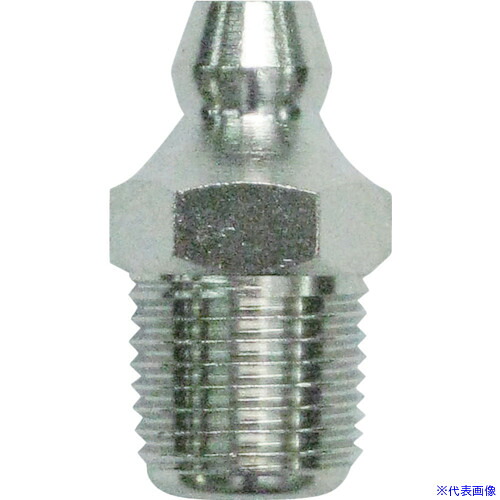 ■KURITA グリースニップル A型R3/8 (50個入) GNA3J50P(5568561)[送料別途お見積り][法人限定][掲外取寄]