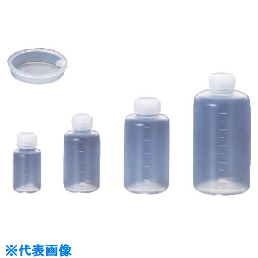 ■サンプラ PFA細口ボトル(中栓付き) 1L 18107(5574846)[送料別途お見積り][法人限定][掲外取寄]
