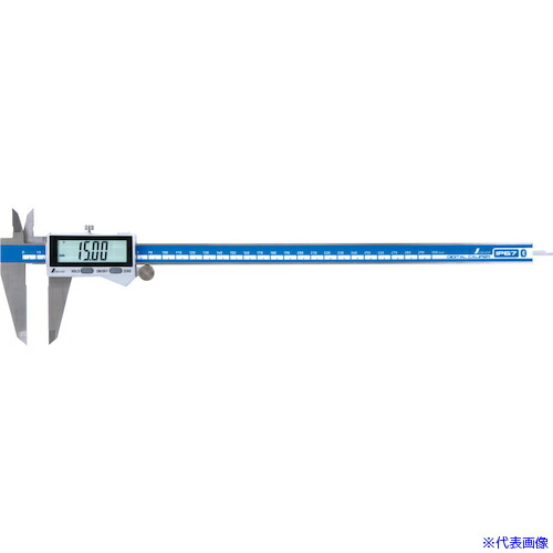 ■シンワ デジタルノギス 大文字2 300mm防塵防水 データ転送機能付 19819(5624057)