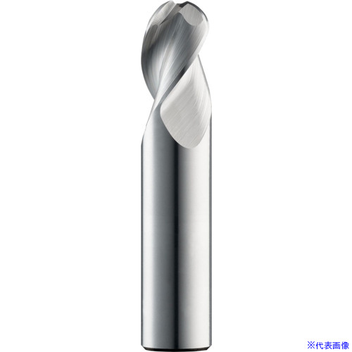 ■京セラ 3枚刃ボールエンドミル ミリ仕様 43MB(TiB2コーティング)POLISHED FLUTE 44937(5692708)[送料別途お見積り][法人限定][掲外取寄]｜セミプロＤＩＹ店ファースト