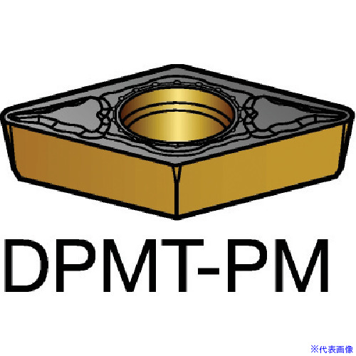 ■SANDVIK コロターン111 旋削用ポジチップ(120) 1525 DPMT11T304PM(1525)(5705983)×10[送料別途お見積り][法人限定][掲外取寄] 11,582円