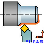 ■SANDVIK コロターンRC セラミックチップ用シャンクバイト(410) DSSNR2525M122(5706891)[送料別途お見積り][法人限定][掲外取寄]