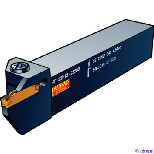 ■SANDVIK コロカット1・2 突切り・溝入れ用シャンクバイト(480) LF123K163225BM(5715610)[送料別途お見積り][法人限定][掲外取寄]