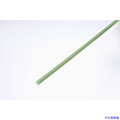 ■潤工社 軟質ポリウレタンチューブ UH 12X8mm 20m 緑 3012GR20(5726102)×10[送料別途お見積り][法人限定][掲外取寄]