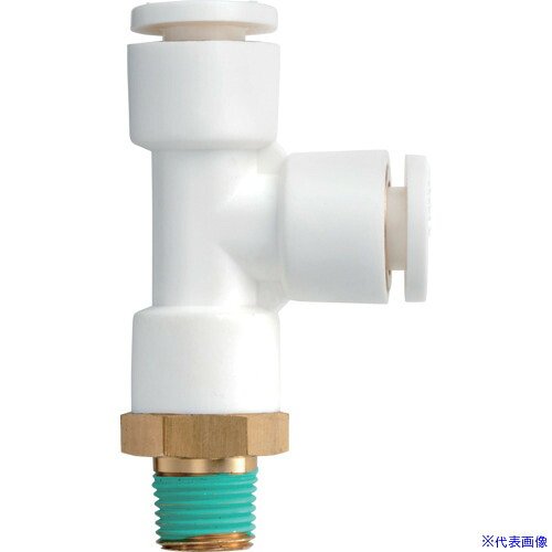 ■潤工社 ワンタッチ継手Wシリーズ サービスティー 8mm PT1/4 WTB0802(5730737)&times;30[送料別途お見積り][法人限定][掲外取寄]｜セミプロＤＩＹ店ファースト