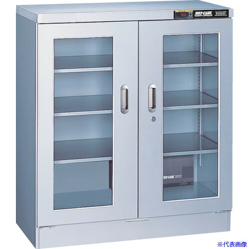■トーリハン デシケーター ドライキャビ 低湿度用(10%RH) PZタイプ 防湿庫 TDC300PZ(5738613)[送料別途お見積り][法人限定][直送]｜セミプロＤＩＹ店ファースト 116,050円