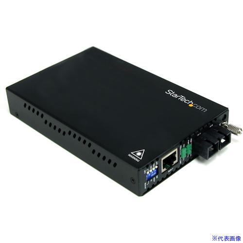■スターテック 光メディアコンバーター/10/100 Mbpsイーサネット対応/マルチモード/SC/2km ET90110SC2(5745362)[法人・事業所限定][外直送元]