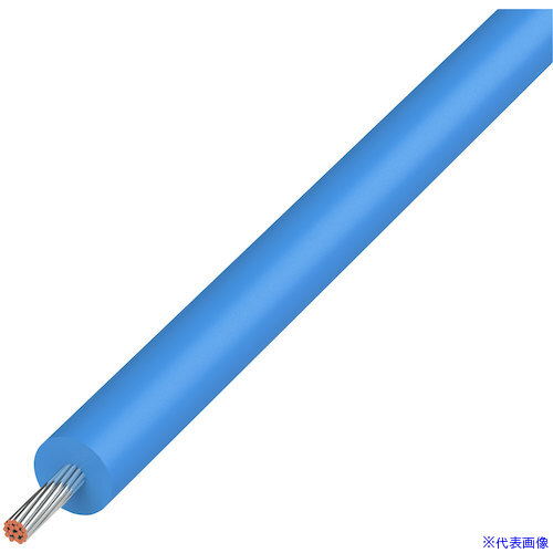 ■KYОWA UL耐熱ビニル絶縁電線 UL1015AWG22BL305M(5772416)[送料別途お見積り][法人限定][掲外取寄]｜セミプロＤＩＹ店ファースト