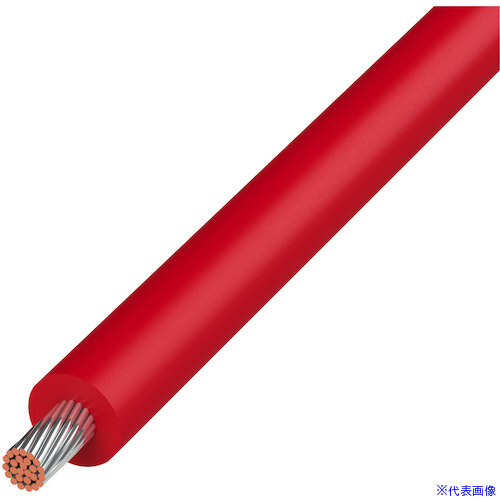 ■KYОWA UL耐熱ビニル絶縁電線 UL1015AWG16RD305M(5772424)[送料別途お見積り][法人限定][掲外取寄]