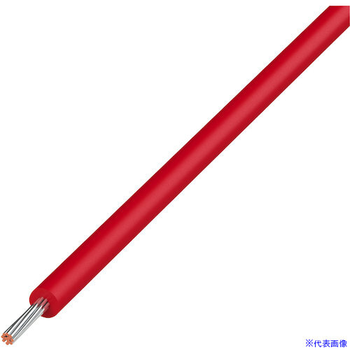 ■KYОWA UL耐熱ビニル絶縁電線 UL1007AWG24RD610M(5772456)[送料別途お見積り][法人限定][掲外取寄]