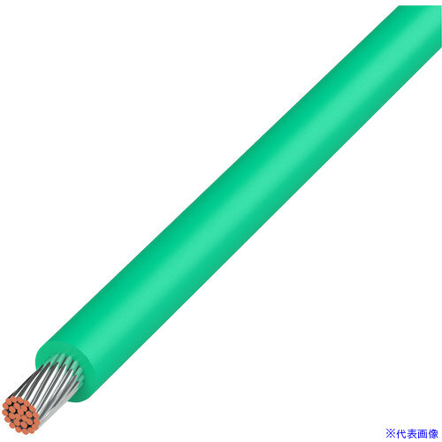 ■KYОWA UL耐熱ビニル絶縁電線 UL1007AWG16GR305M(5772473)[送料別途お見積り][法人限定][掲外取寄]