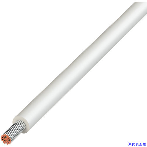 ■KYОWA UL耐熱ビニル絶縁電線 UL1007AWG18WH305M(5772483)[送料別途お見積り][法人限定][掲外取寄]