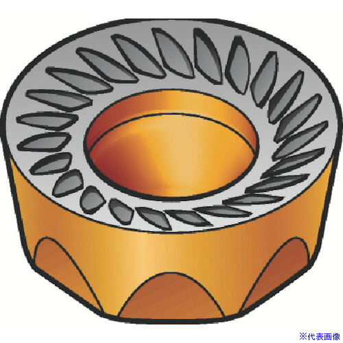 ■SANDVIK コロミル200 フライス加工用チップ(350) 1020 RCKT10T3M0KM(1020)(5777402)×10[送料別途お見積り][法人限定][掲外取寄]