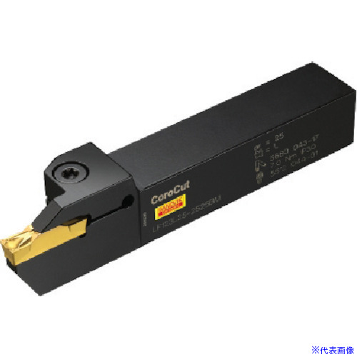 ■SANDVIK コロカット1・2 突切り・溝入れ用シャンクバイト(480) RF123J133225BM(5778964)[送料別途お見積り][法人限定][掲外取寄]