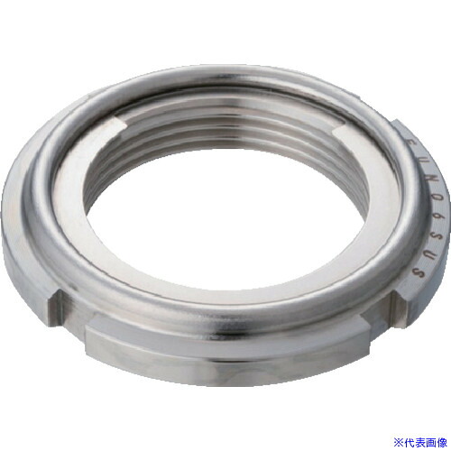 ■冨士精密 FINE U-NUT M75×2.0 SUS304 FUN15SUS(5780658)×3[送料別途見積り][法人・事業所限定][掲外取寄]