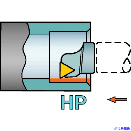 ■SANDVIK コロターンSL T－Max P用HPカッティングヘッド(410) SLPTFNL3216HP(5784603)[送料別途お見積り][法人限定][掲外取寄]