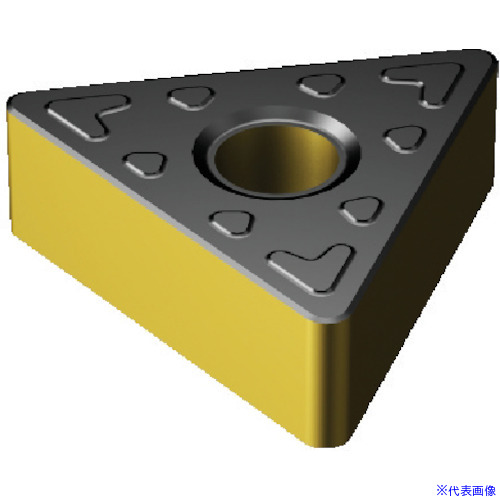 ■SANDVIK T－Max P 旋削用ネガチップ(110) 3210 TNMG160408KRR(3210)(5795338)×10[送料別途お見積り][法人限定][掲外取寄]
