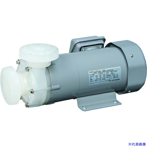 ■日本フイルター 強アルカリ液用ハイパワーマグネットポンプ MAP-5-5 (～4500L/h 50Hz 三相200V 0.15kW 5Kフランジ接続) MAP55200V(5801421)[送料別途お見積り][法人限定][外直送]