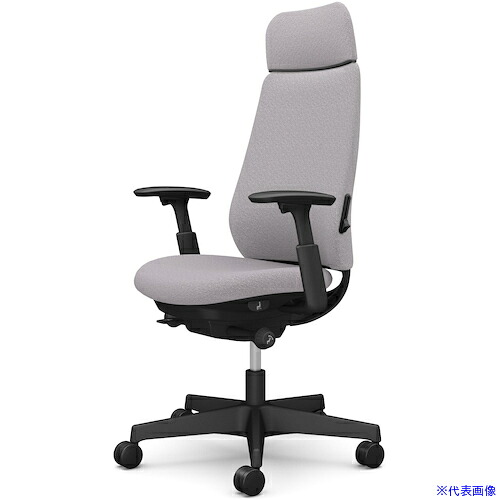■OKAMURA ポータム,可動肘,背クッション,EXスタンダードタイプ,ブラックボディ,ハンガー無,ランバー有,ナイロンキャスター CF87XSFXW1(5842202)[送料別途お見積り][法人限定][外直送]