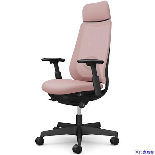 ■OKAMURA ポータム,可動肘,背メッシュ,EXスタンダードタイプ,ブラックボディ,ハンガー無,ランバー有,ナイロンキャスター CF85XSFKA7(5845333)[送料別途お見積り][法人限定][外直送]