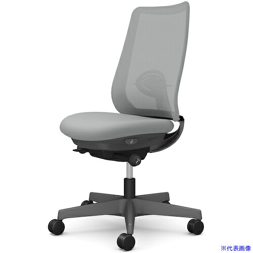 ■OKAMURA ポータム,肘なし,背メッシュ,スタンダードタイプ,ダークグレーボディ,ハンガー無,ランバー有,ナイロンキャスター CF11XEFKA3(5846523)[送料別途お見積り][法人限定][外直送]