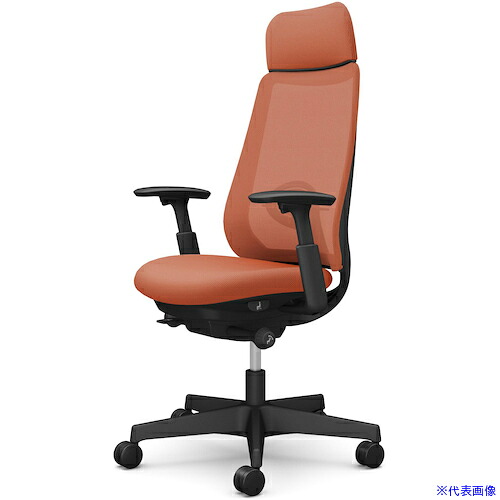 ■OKAMURA ポータム,可動肘,背メッシュ,EXスタンダードタイプ,ブラックボディ,ハンガー無,ランバー有,ウレタンキャスター CF85ZSFKA8(5846914)[送料別途お見積り][法人限定][外直送]