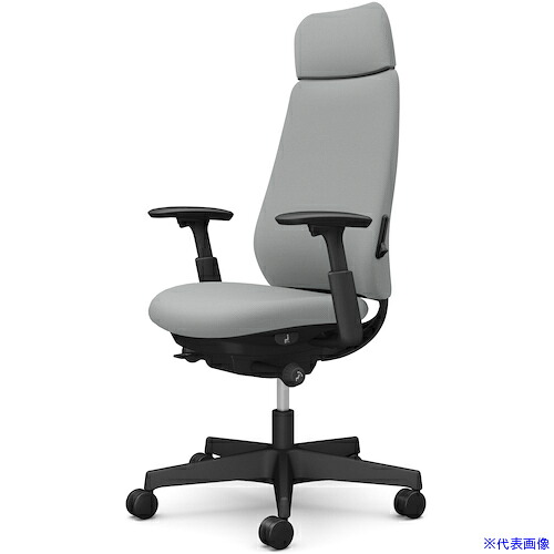 ■OKAMURA ポータム,可動肘,背クッション,EXスタンダードタイプ,ブラックボディ,ハンガー無,ランバー有,ウレタンキャスター CF87ZSFSG3(5849988)[送料別途お見積り][法人限定][外直送]