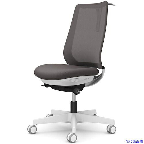■OKAMURA ポータム,肘なし,背メッシュ,スタンダードタイプ,ホワイトボディ,ハンガー有,ランバー無,ウレタンキャスター CF12ZWFKA2(5855871)[送料別途お見積り][法人限定][外直送]