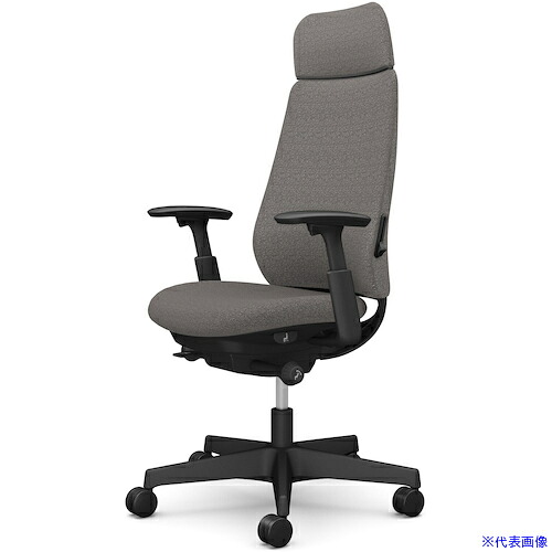 ■OKAMURA ポータム,可動肘,背クッション,EXスタンダードタイプ,ブラックボディ,ハンガー無,ランバー有,ウレタンキャスター CF87ZSFXW3(5856319)[送料別途お見積り][法人限定][外直送]