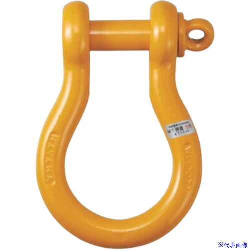 ■コンドーテック 軽量シャックル RBE 10t 024RBEA010(5869905)[送料別途見積り][法人・事業所限定][外直送]