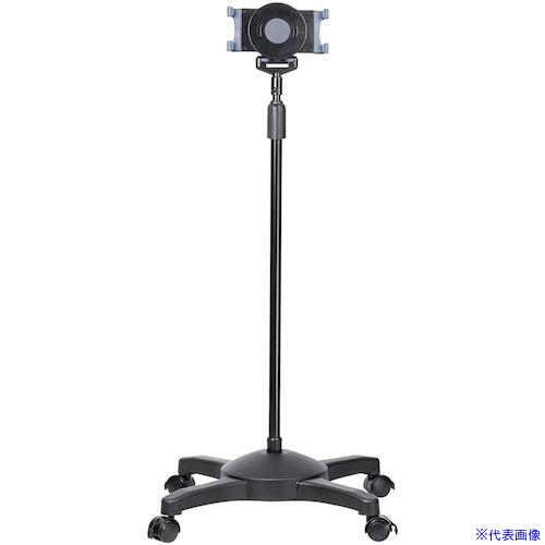 ■StarTech タブレットスタンド/キャスター付き/7インチ － 11インチ対応/高さ調節機能/フロアスタンド/着脱式ホルダー STNDTBLTMOB(5944499)[法人限定][外直送元]