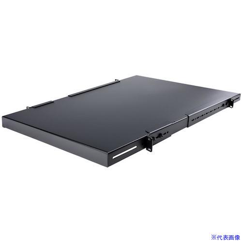 ■スターテック サーバーラック棚板/1U/放熱スリット無/耐荷重150kg/奥行700mm/取付奥行495～974mm/19インチラック ADJSHELFHD(5954320)[法人・事業所限定][外直送元]｜セミプロＤＩＹ店ファースト