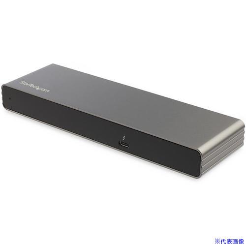 ■スターテック ドッキングステーション/Thunderbolt 3/4K60Hz/2画面/85W PD/2ポートUSBハブ/GbE TB3DK2DHV(5976414)[法人・事業所限定][外直送元]｜セミプロＤＩＹ店ファースト