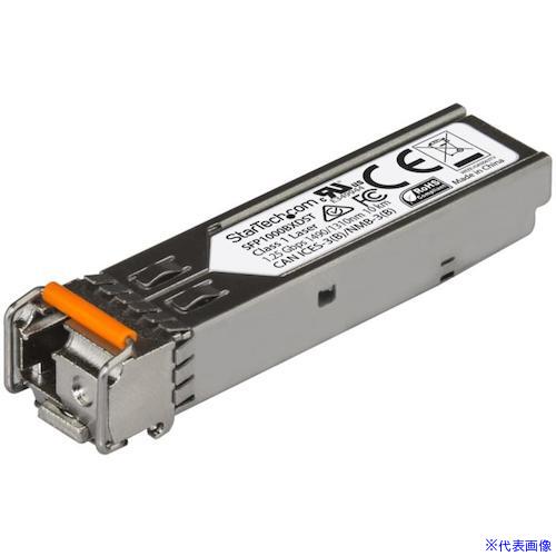 ■StarTech SFPモジュール/MSA対応アンコード/1000BASE&minus;BX準拠/BiDi光トランシーバー SFP1000BXDST(5977966)[法人限定][外直送元]｜セミプロＤＩＹ店ファースト