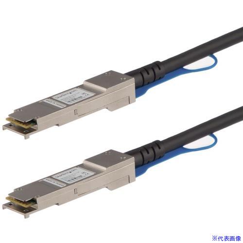 ■スターテック DAC Twinaxケーブル/3m/MSA対応アンコード/40Gbps/銅線ダイレクトアタッチケーブル QSFP40GPC3M(5978024)[法人・事業所限定][外直送元]｜セミプロＤＩＹ店ファースト