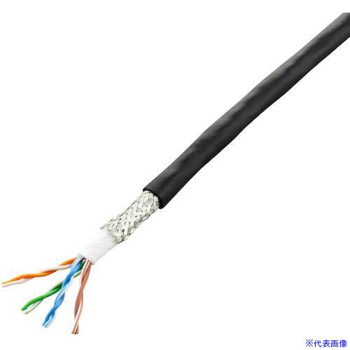 ■Harmonet FA用シールドLANケーブル カテゴリー5e HFC5ESMBK200M(6011892)[送料別途お見積り][法人限定][掲外取寄]