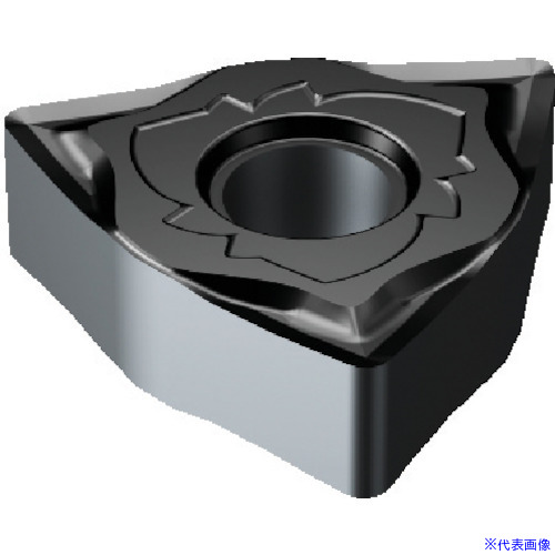 ■SANDVIK T－Max P 旋削用ネガ・チップ(110) 1115 WNGG080408SGF(1115)(6058841)×10[送料別途お見積り][法人限定][掲外取寄]