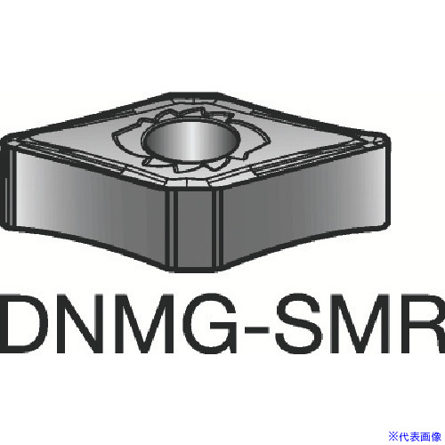 ■SANDVIK T－Max P 旋削用ネガチップ(110) 1125 DNMG150412SMR(1125)(6065759)×10[送料別途お見積り][法人限定][掲外取寄]